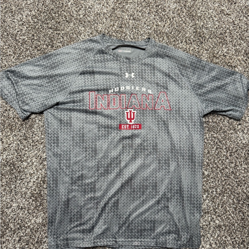 LG Gray Short Sleeve Tee Performance Shirt